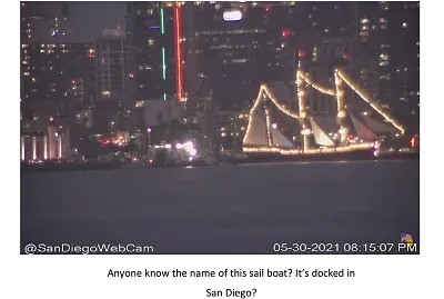 This is not Great Lakes. Saw it on San Diego Cam