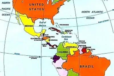 פאזל של Continente Americano