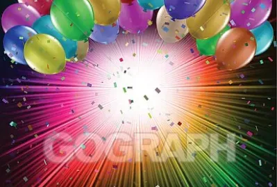 Balloons in Starburst