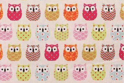 colorful owls