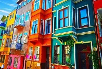 Casas coloridas jigsaw puzzle