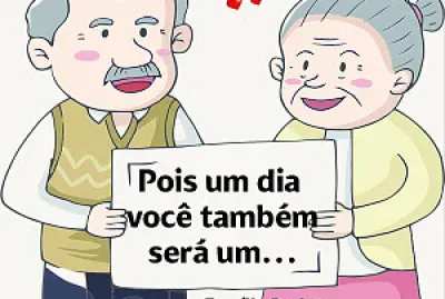 TRATE OS IDOSOS COM RESPEITO