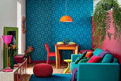 sala colorida