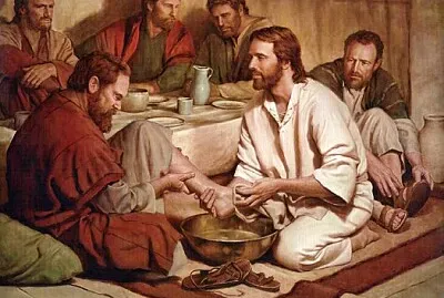 Jesús humildad y servicio jigsaw puzzle