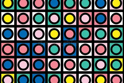 colorful bold circles