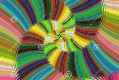 colorful spirel
