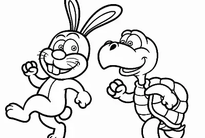 A TARTARUGA E A LEBRE jigsaw puzzle