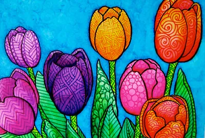 פאזל של Tulipanes