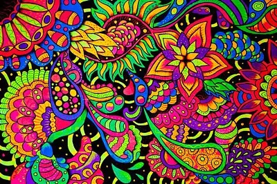 פאזל של Psicodélico abstracto