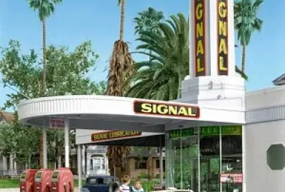 Gas station retro