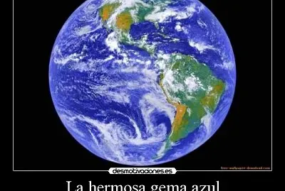 La Tierra desde el espacio.