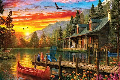 Beau coucher de soleil