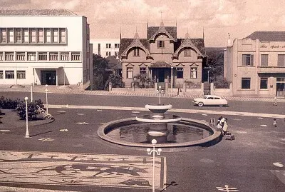 Praça da Bandeira- Erechim. Ano: 1956