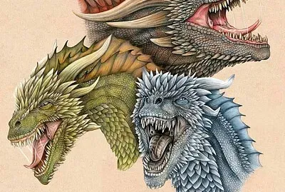 Drogon Viserion Rhaegal
