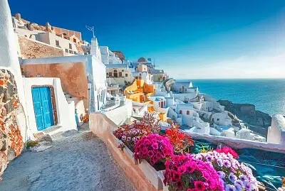 פאזל של Santorini