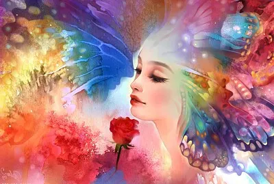 פאזל של Aquarelle visage