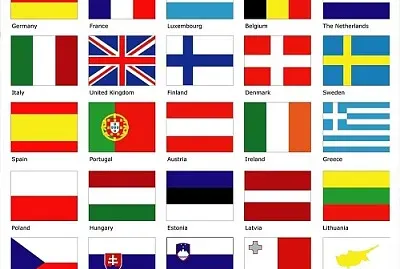 países en ingles