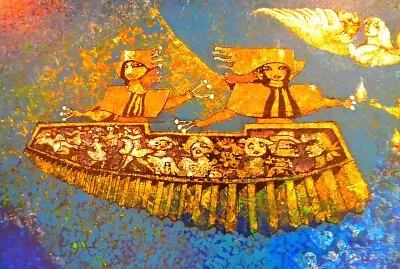 פאזל של Efraín Recinos, La marimba
