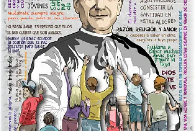 DON BOSCO Y LA JUVENTUD jigsaw puzzle
