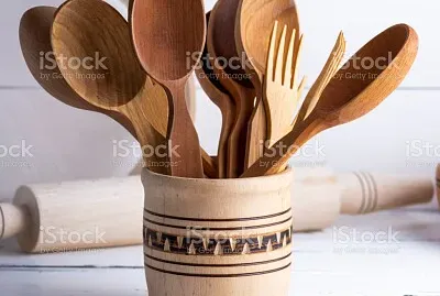 Objetos de madera jigsaw puzzle