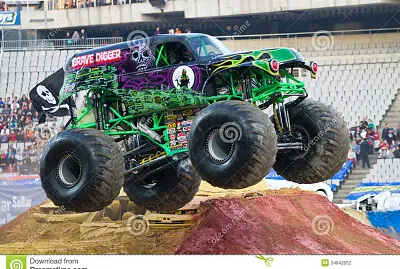 colorful monster truck