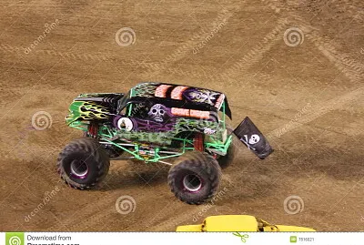 colorful monster truck