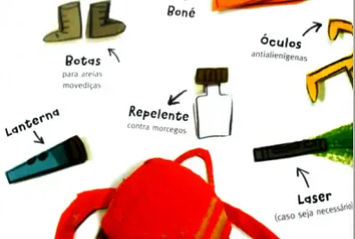 Mochila Monstro das Cores