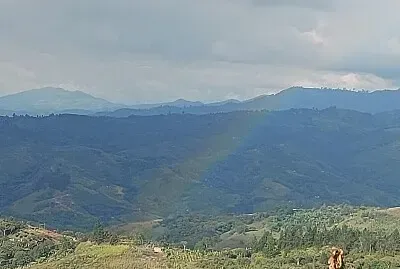 Atardecer en el Cauca