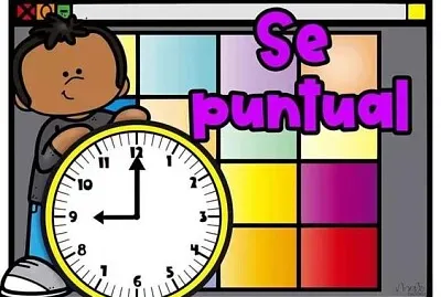 Regla para el salón de clases.