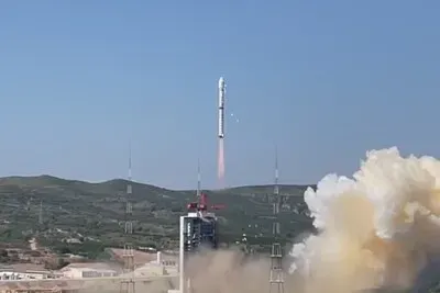中國太原衛星發射20210907