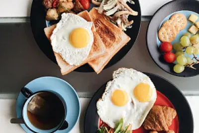 Breakfast jigsaw puzzle