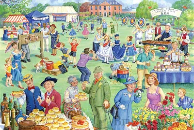 Garden party jigsaw puzzle
