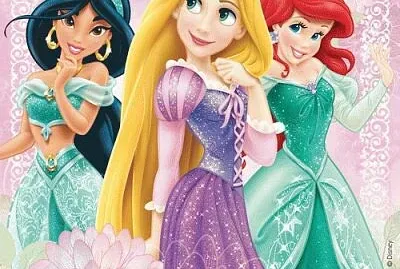 Jasmin, Rapunzel, Arielle