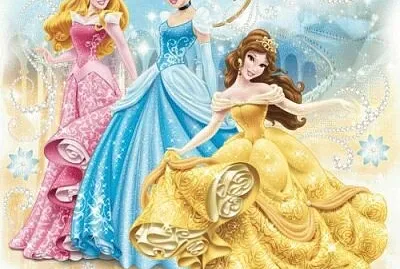 Aurora, Cinderella, Belle