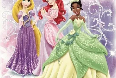 Rapunzel, Arielle, Tiana