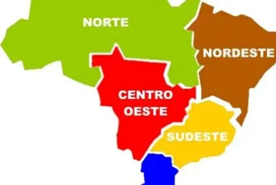 As regiões do Brasil