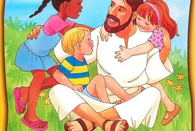 Jesus e crianças