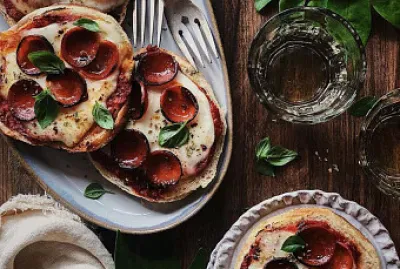 פאזל של English Muffin Pizzas