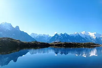 Le grand lac des Chéserys Chamonix