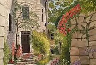 Une belle entrée fleurie