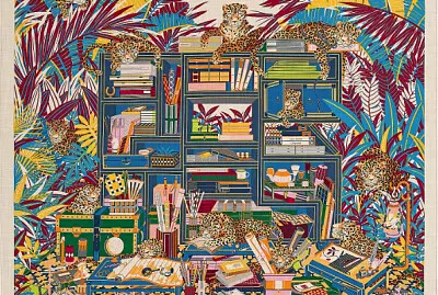 Léopards multicolores