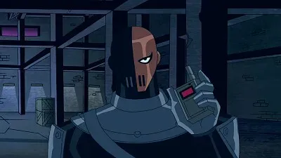 slade amenaza a los titanes los jovenes titanes