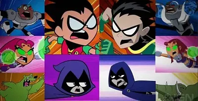 teen titans GO! vs teen titans los jovenes titanes
