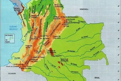 Mapa del relieve