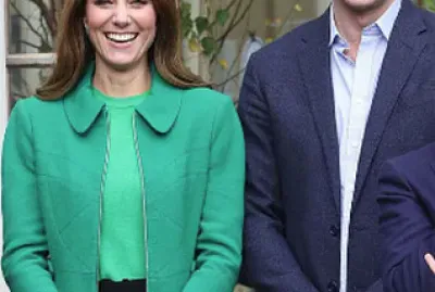 פאזל של Kate Middleton - Ensemble vert
