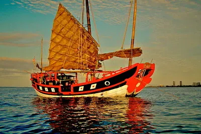 Traditional Chinese boat