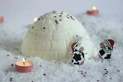 פאזל של Bûche glacée - coco-Vanille-Mangue