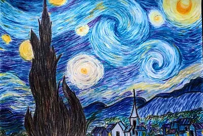 Noite Estrelada jigsaw puzzle