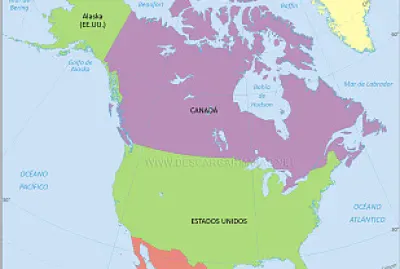 פאזל של América del norte.