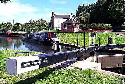 Langley Mill Lock jigsaw puzzle